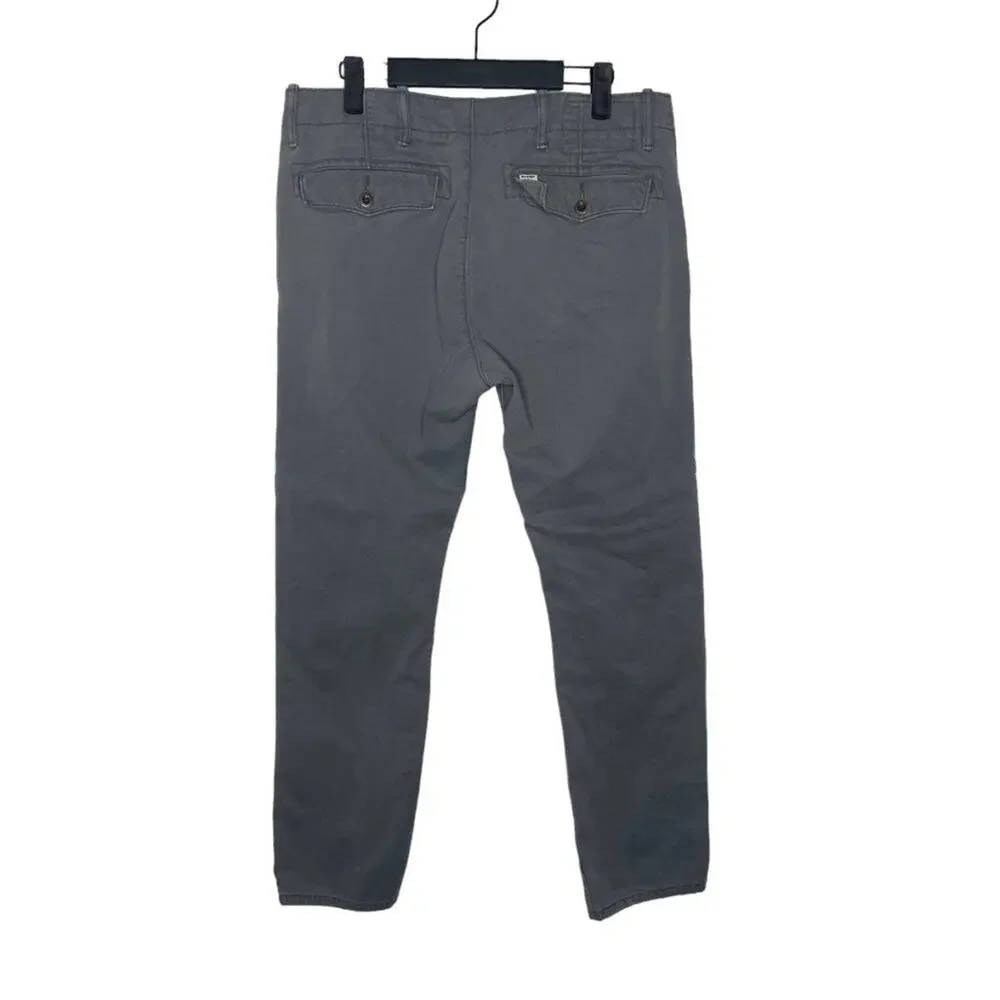 Levi's Mens Pants Size 32 Light Gray Skinny Leg Casual Wear Classic Pockets
